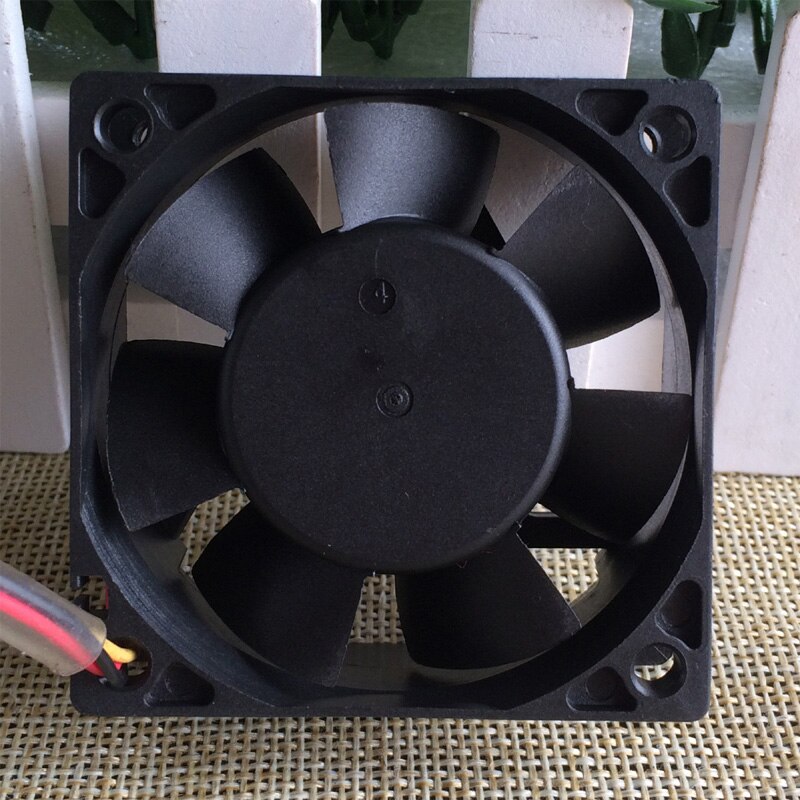 CHA6012EB-55-OF-A 6023 12V 0.28A 6 Cm 3-Wire Dubbele Kogellager Koelventilator 5200 Rpm Air Blower