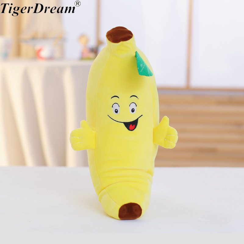 Oreillers de couchage en forme de banane, coussins de #39 en coton rembourrés, super doux, décoration de chambre d'enfant, jouets, 4 styles