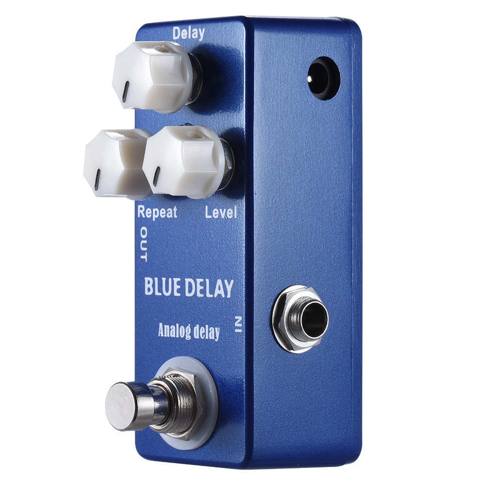 Mosky Elektrische Gitaar Pedalen Accessoires Voor Gitaar Effect Pedaal Vertraging Demon Fx Pedaal Clip Effector Gitaren Snaarinstrumenten: BLUE DELAY