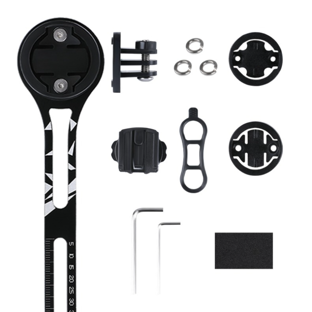 Integrierter Fahrrad-Tachometer, Kilometerzähler, Stoppuhr, GPS-Ständer, Rennrad-Lenker, Computer-Halterung für Garmin / Bryton: Default Title