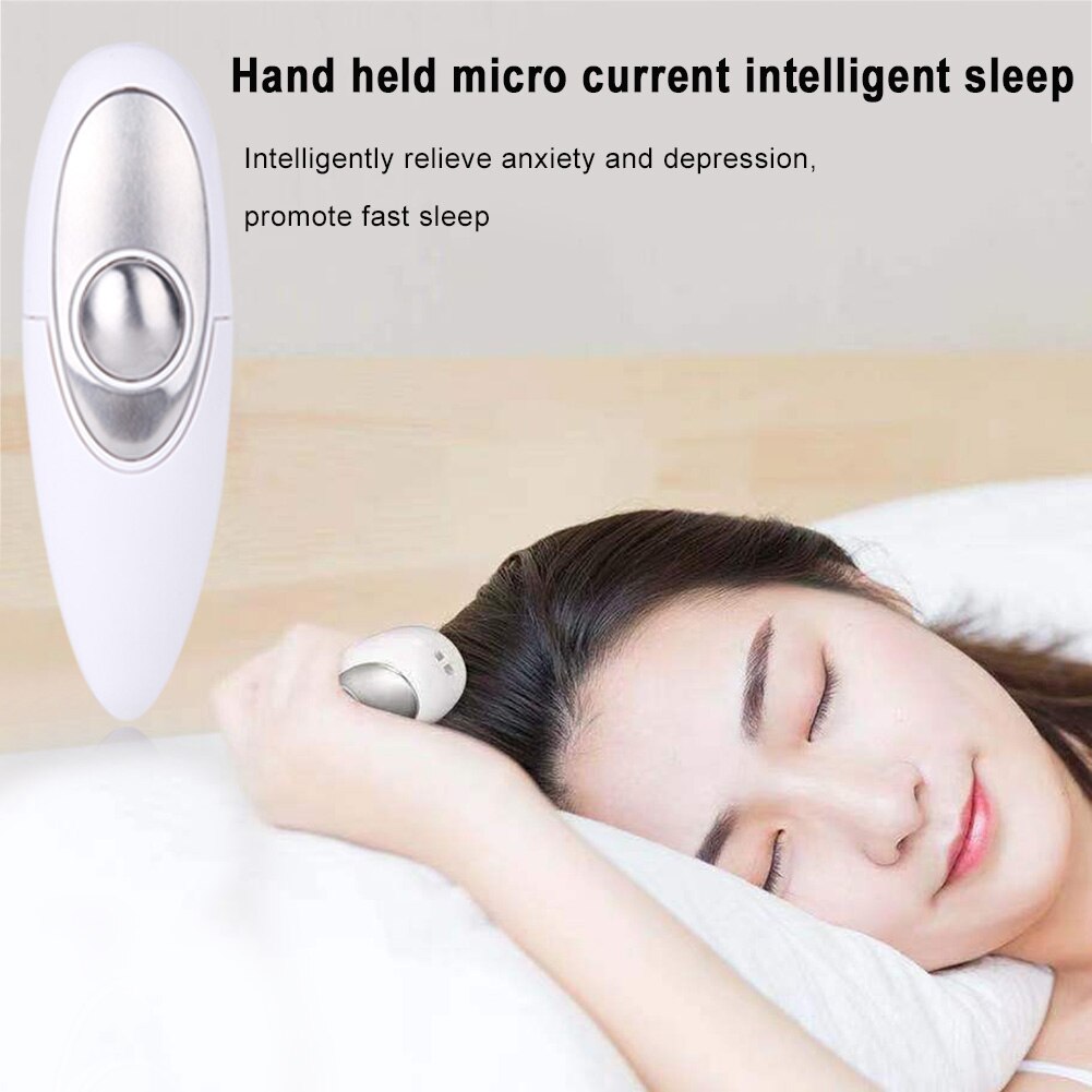 Sleep Aid Device Handheld Microcurrent Intelligent Anxiety Depression Relieve Relaxation Fast Sleep Hypnosis
