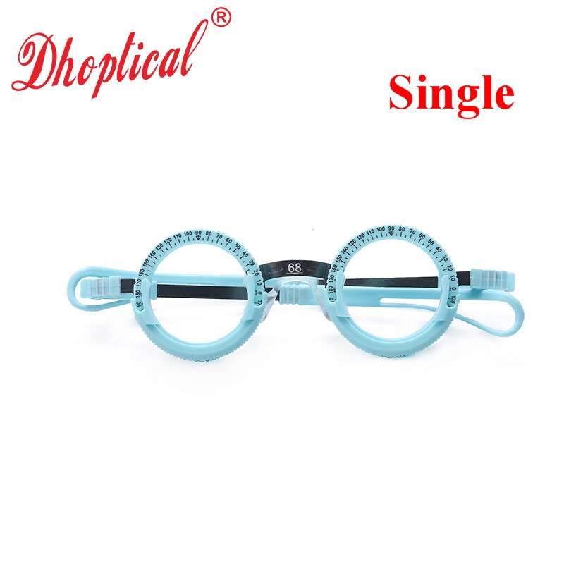 titanium alloy trial frame, glasses shop trial frame, optical trial lens frame 52~70mm good qualty: Pink