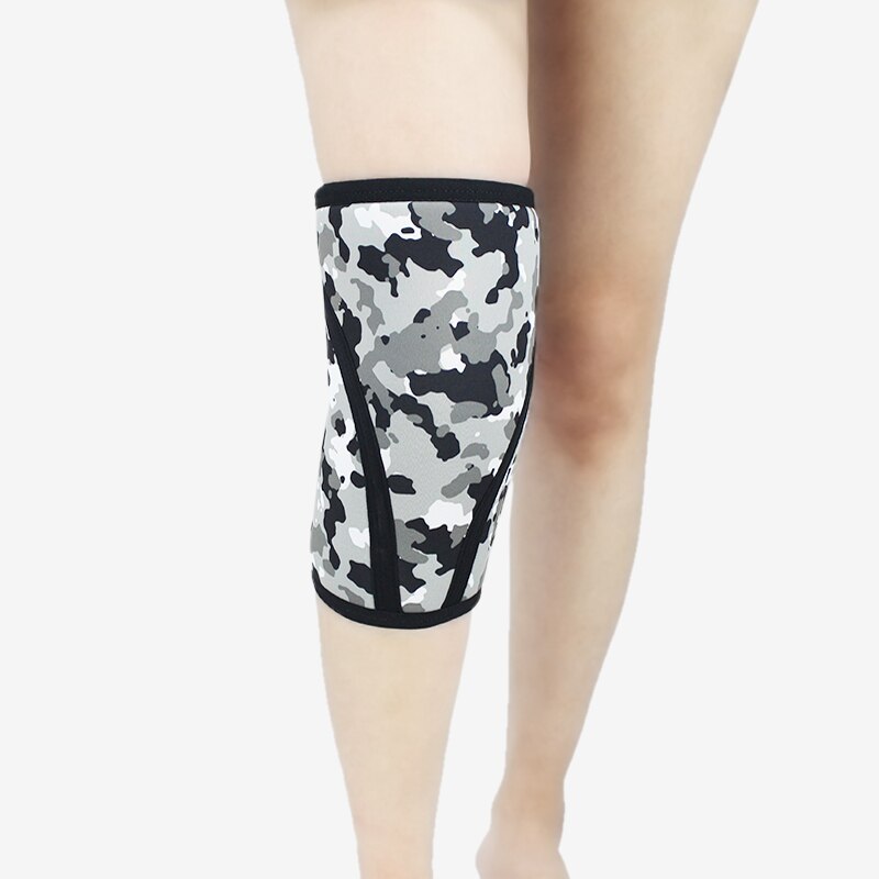 1 Pair Knee Brace 7mm Neoprene Thick Compression Knee Sleeves for Weight Lifting Squat Crossfit Training Joint Support Knee Pads