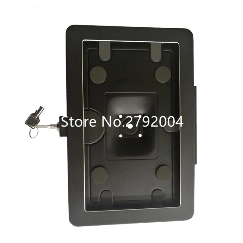 10.5 inch android tablet pc wall mount case, aluminum alloy tablet pc stand for Samsung Galaxy tab A, anti theft display