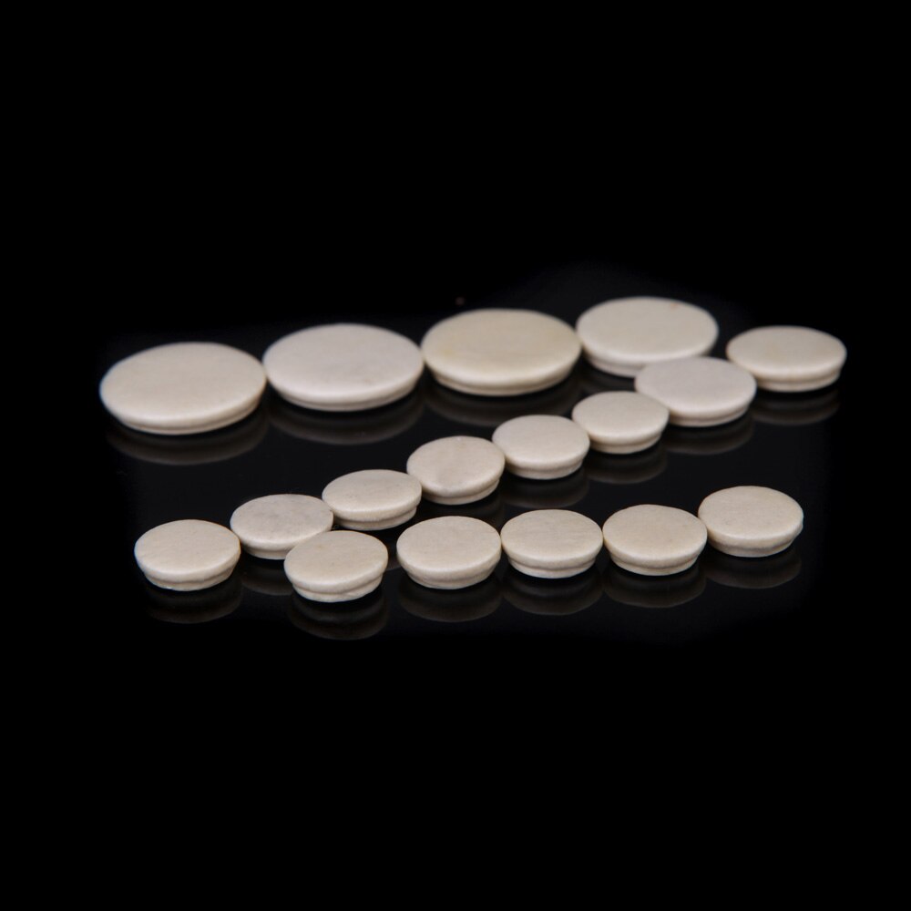 17 Pads De Remplacement Pour Clarinette - Peau D'agneau, Différentes Tailles, Set Complet De Réparation