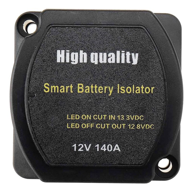 Dual Batterij Smart Isolator 12V 140 Amp Voltage Gevoelige Relais Vsr Smart Switch Voor Auto Atv Utv Boten Rv &#39;S Camper Truck