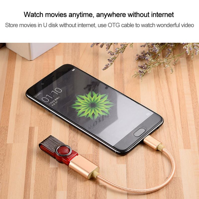 Type-C Om Otg Adapter Kabel Compatibel Android Smartphone, Tablet, Laptop, pc Met Otg Functie.