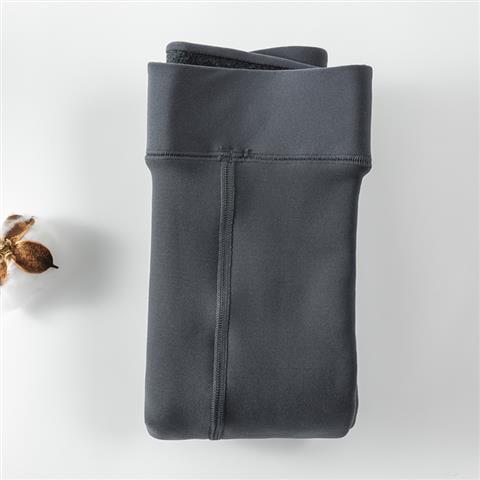 Herfst Winter Toe Te Voegen Fluwelen Dikke Leggings Dame Slanke Warm Render Broek Dames Elastische Effen Kleur Dieptepunt Pandie Vrouwelijke Kleding: M / GRIJS