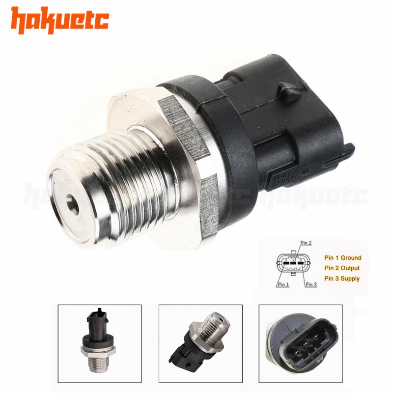 Diesel Common Rail CR Fuel Injection High Pressure Sensor Regulator For C30 C70 S40 S80 XC60 XC70 II 2.4 D 0281002994 30787950