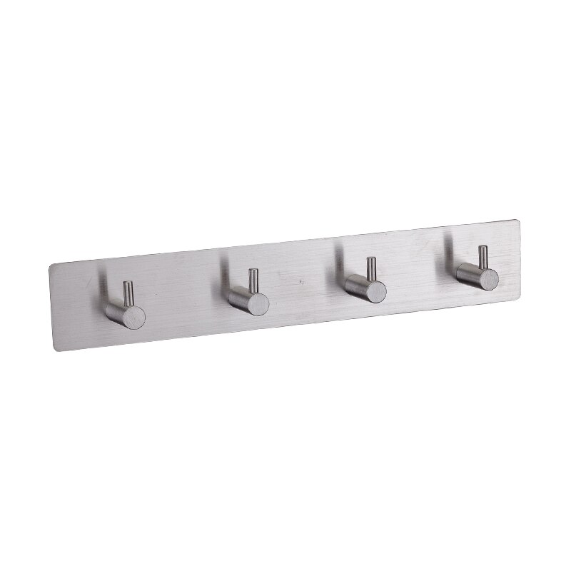 GAPPO Robe Hooks 7 clothes hook stainless steel Hooks Wall mount Coat Hat hanger Bathroom Towel Hanger: SV117-4
