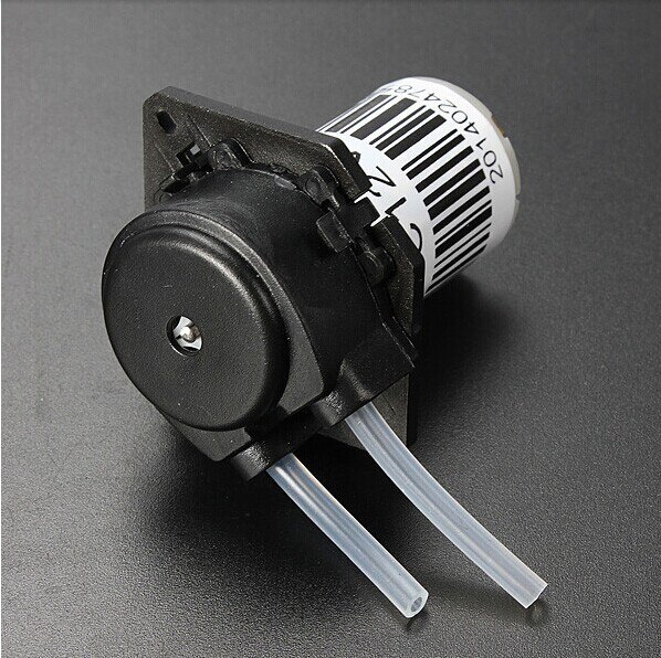 1 pcs 6V12V24V miniature pumps mute DC self-priming pumps peristaltic pump titration small high suction pumps