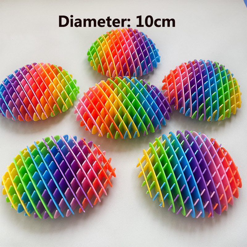 Brinquedo Elástico Fidget Worm Stress-Relief, Pequeno Brinquedo de Cura, Produto Criativo, Decoração, Pode Ser Jogado, Malha: Cáqui escuro