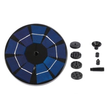 Solar water round fountain Garden Floating Outdoor Suspended Decoration