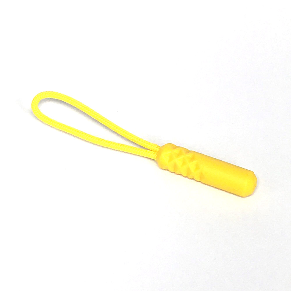 Boucle à tirette pour paracorde, 10 pièces, cordon, fermeture éclair, accessoires, sac à dos, vêtements, 10 couleurs: Yellow