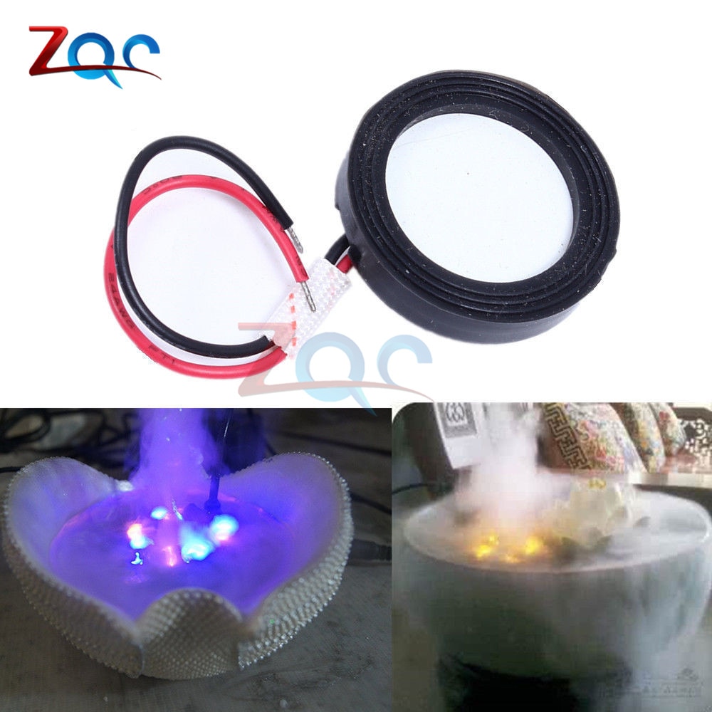 5pcs 25mm Ultrasonic Humidifier Ceramic Atomizer Mist Maker Piezoelectric Transducer Humidifier Accessories 1.70MHz D25mm