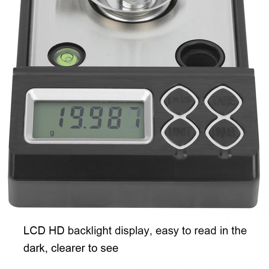 Báscula para joyería de alta precisión báscula Digital de bolsillo balanza electrónica de peso para Joyería de diamantes de laboratorio
