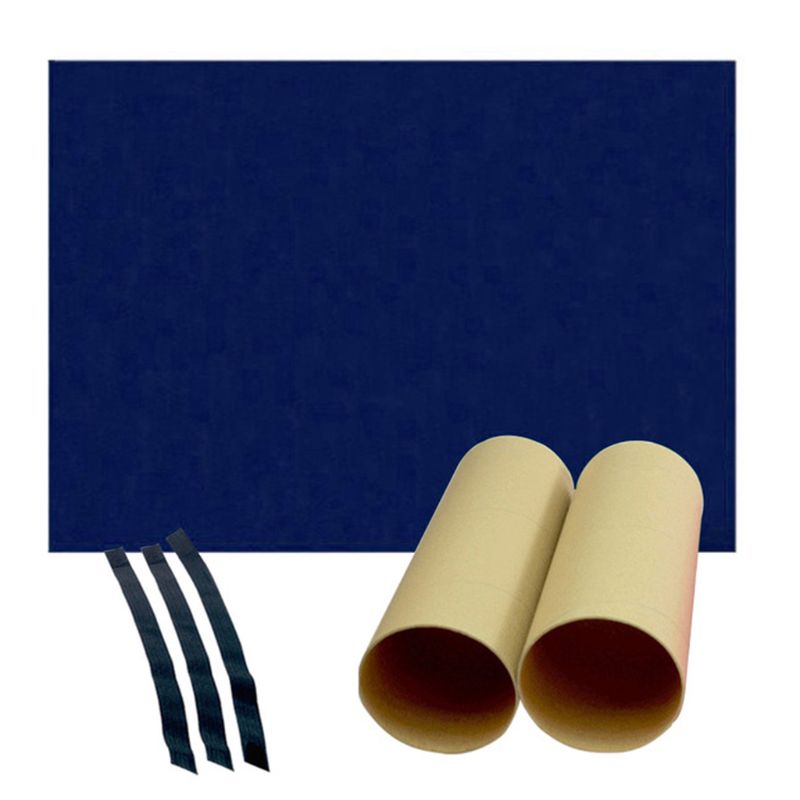 Puzzle Mat Roll Up for Jigsaw Puzzles Upto 1000 Pcs, Jigsaw Puzzles Roll Up Mat with Paper Tube,3 Elastic Fasteners