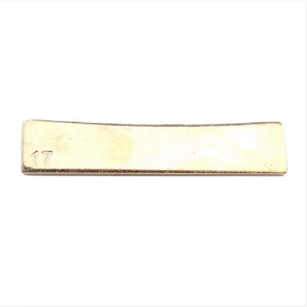 Gitarren-Bundpresse Caul-Einsatz Bundpresse Radius Griffbrett Caul-Einsatz 2,48 x 0,53 x 0,15 Zoll 63 x 13,5 x 4 mm
