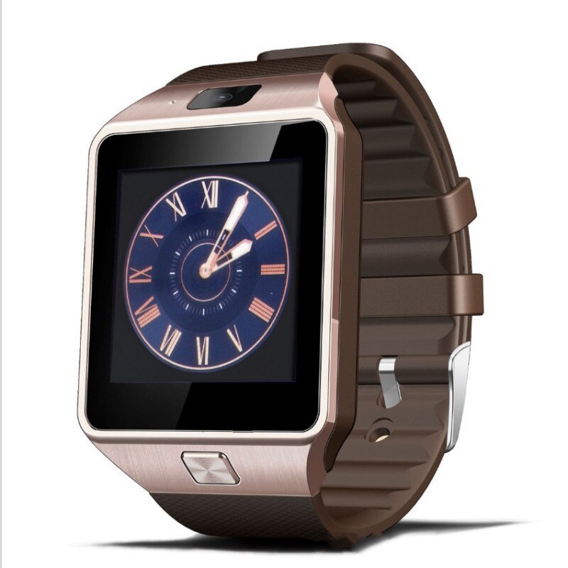 Hommes écran tactile montre intelligente avec Sim réponse appel Gsm Bluetooth Fitness Tracker sport affaires étanche femmes directe: Or