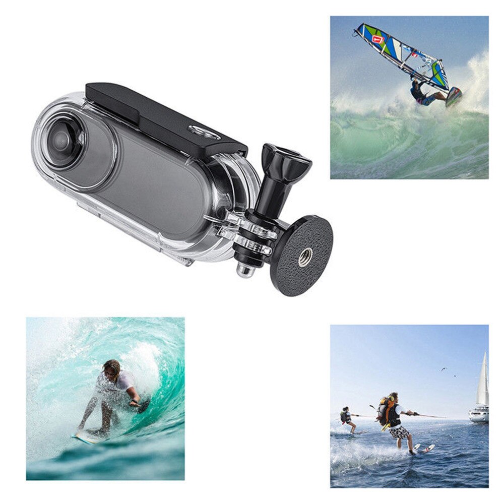 30 mUnderwater Duiken Waterdichte Behuizing Frame Case Cover voor Insta360 Een 4 k 360 Panoramische Camera Beschermende Shell Accessoires