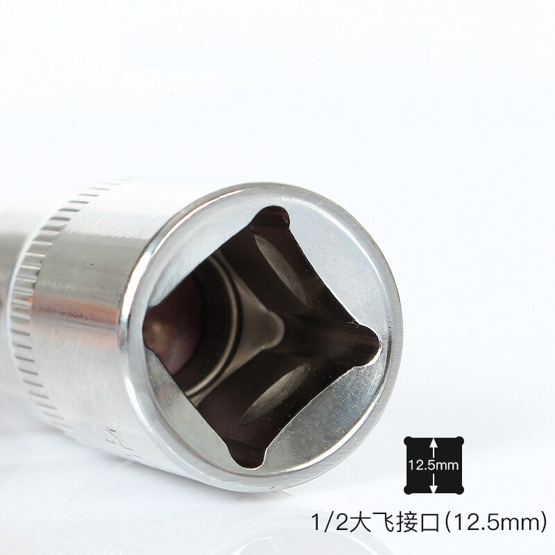 1Pcs 1/4",3/8" Square Drive Pozi Socket Bits PZ1 PZ2 PZ3 Screwdriver Bit Home Auto Repair Hand Tools with Spanner Ratchet