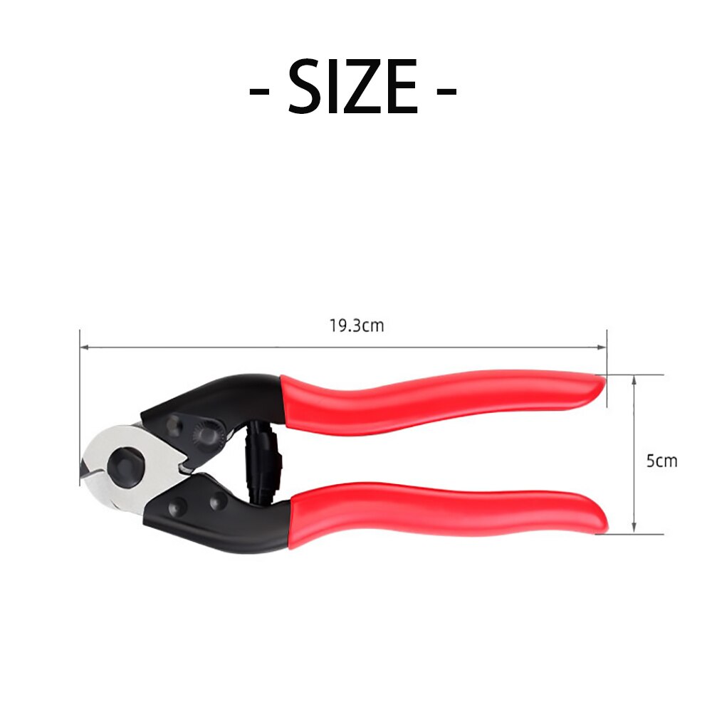 Bicycle Brake Shift Wire Cable Cutter Inner Outer Bike Spoke Cutting Pliers MTB Bike Cycling Repair Tool Brake Line Tube Plier