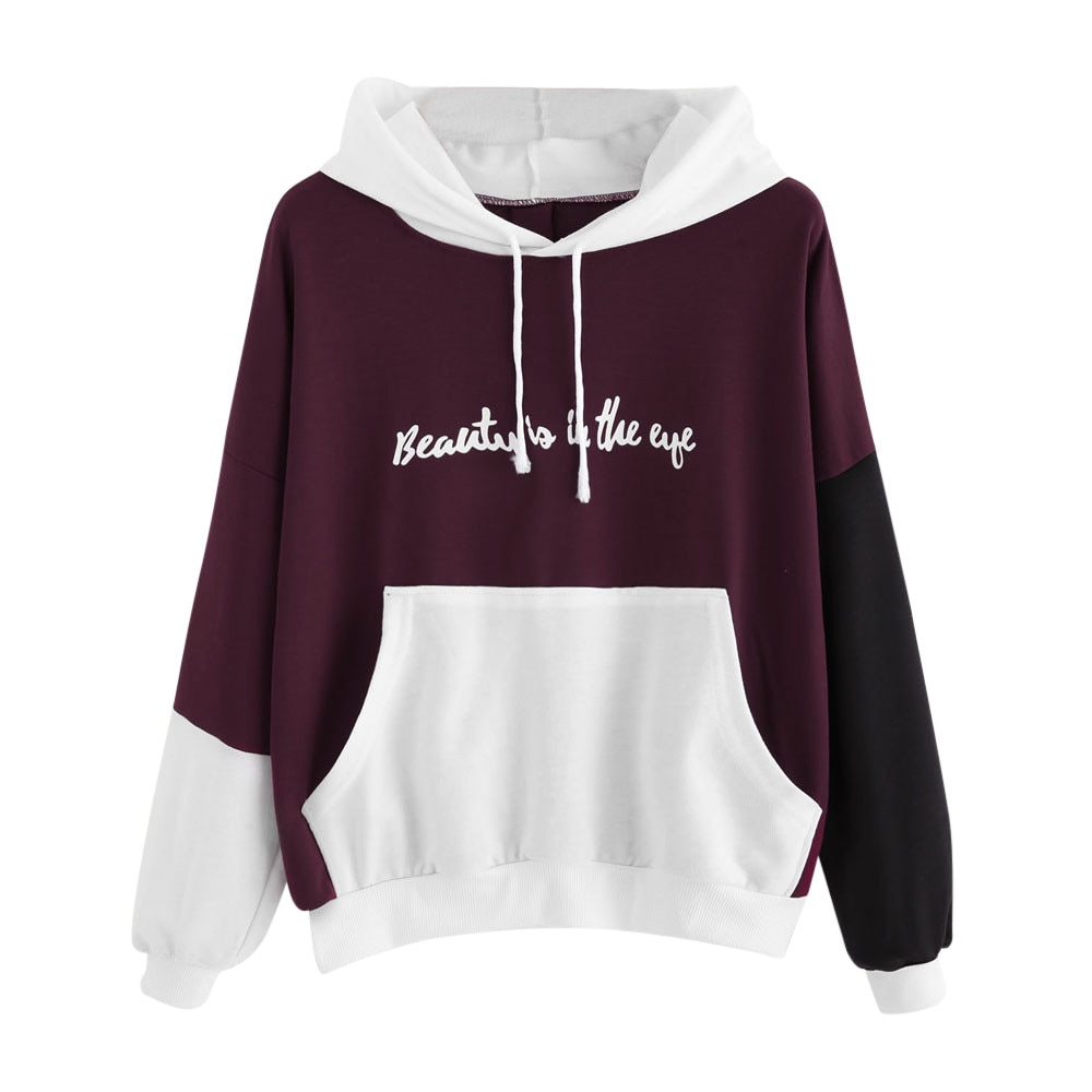 Herfst moleton feminino letters casual sweatshirt dames dames lange mouw cropped hoodie uniformen blouse  ag 15