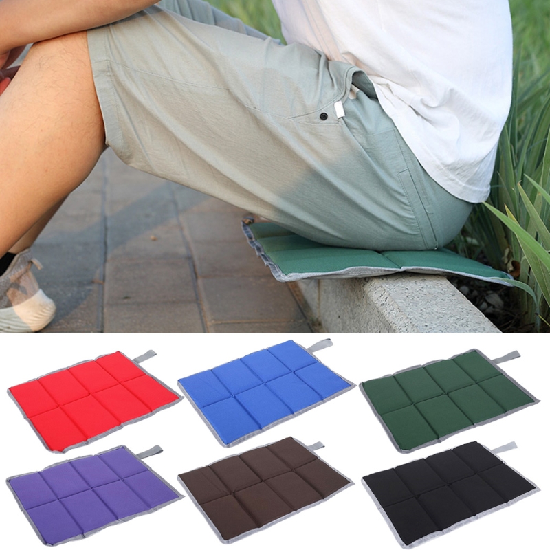 Coussin de siège de randonnée pliable, étanche, ultraléger, tapis de siège d&#39;extérieur pour pique-nique, randonnée