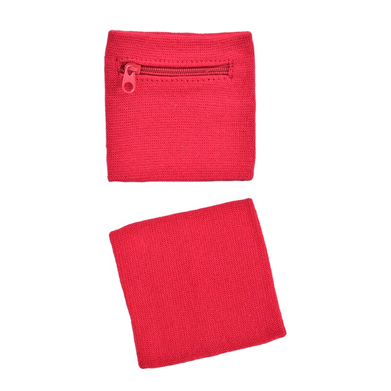 Bomull fitness løping tørke svette bytte nøkkel bag svetteabsorberende håndleddsveske