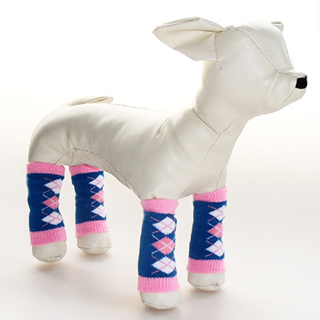 Hund benvärmare bandage strumpor förstärkning valp ben hock protector