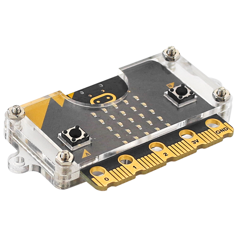 Micro:bit V2 Acrylic Case Clear Transparent Shell for BBC Micro:bit V2