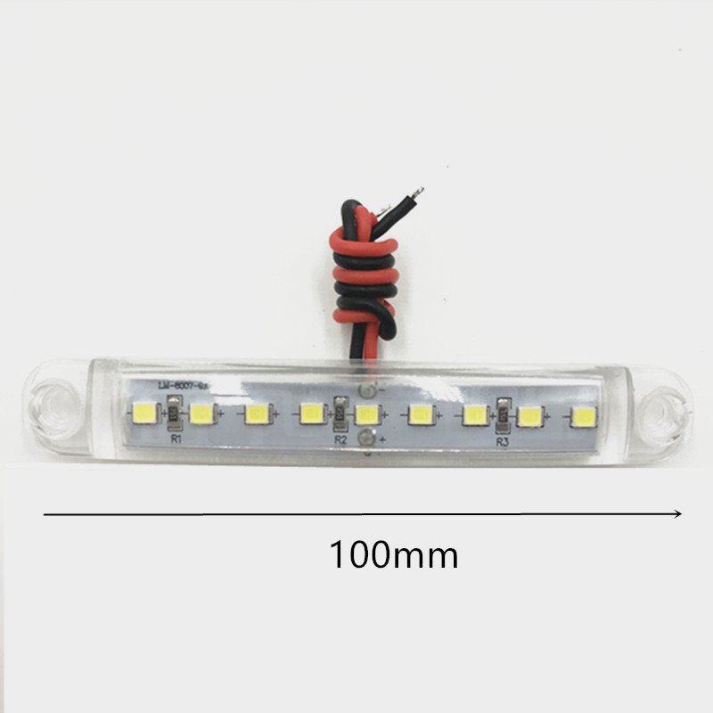 20pcs 24 volt LED Truck Side Marker Lights LED Truck Light Camion White 9 SMD LED Auto Car Bus Truck Indicator Trailer Light