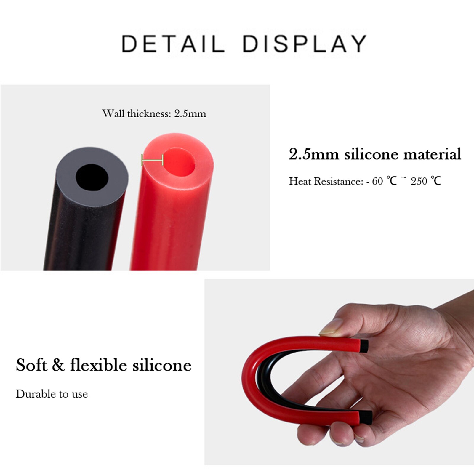 Tubos protectores de silicona para acampada, accesorio resistente al calor, soporte para cocina, 4 uds.