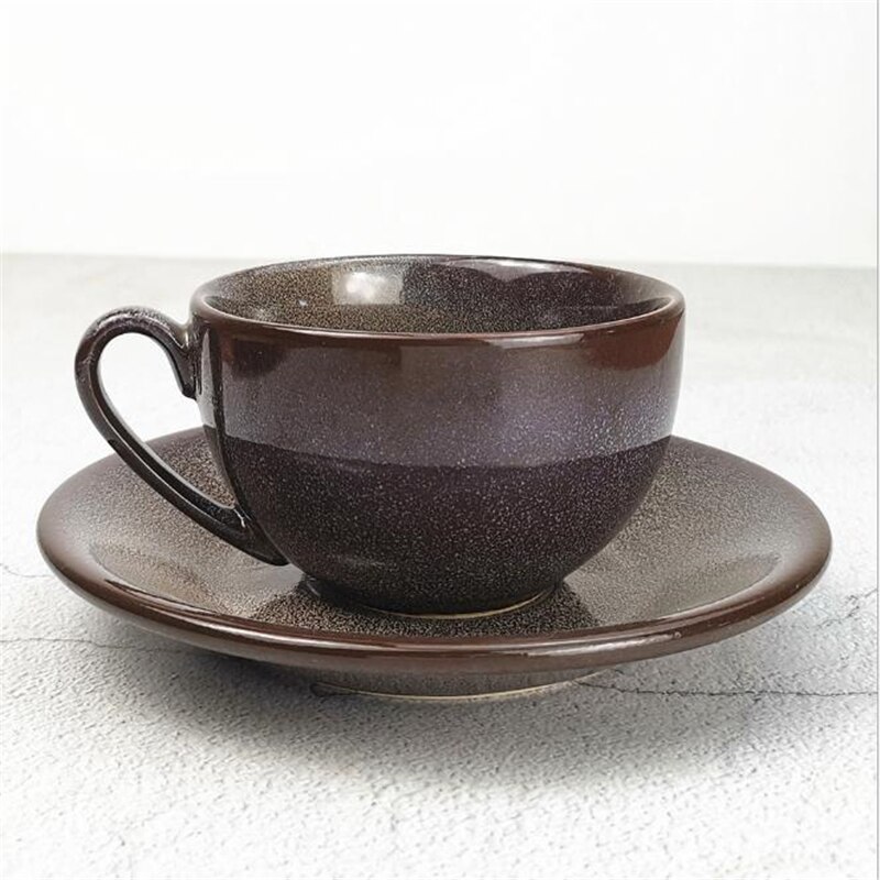 250ML fine bone china Coffee Cup and Saucer funny Japanese-style Coffee Mug Cafe Espresso Cup Ceramic Tea Cup: 2