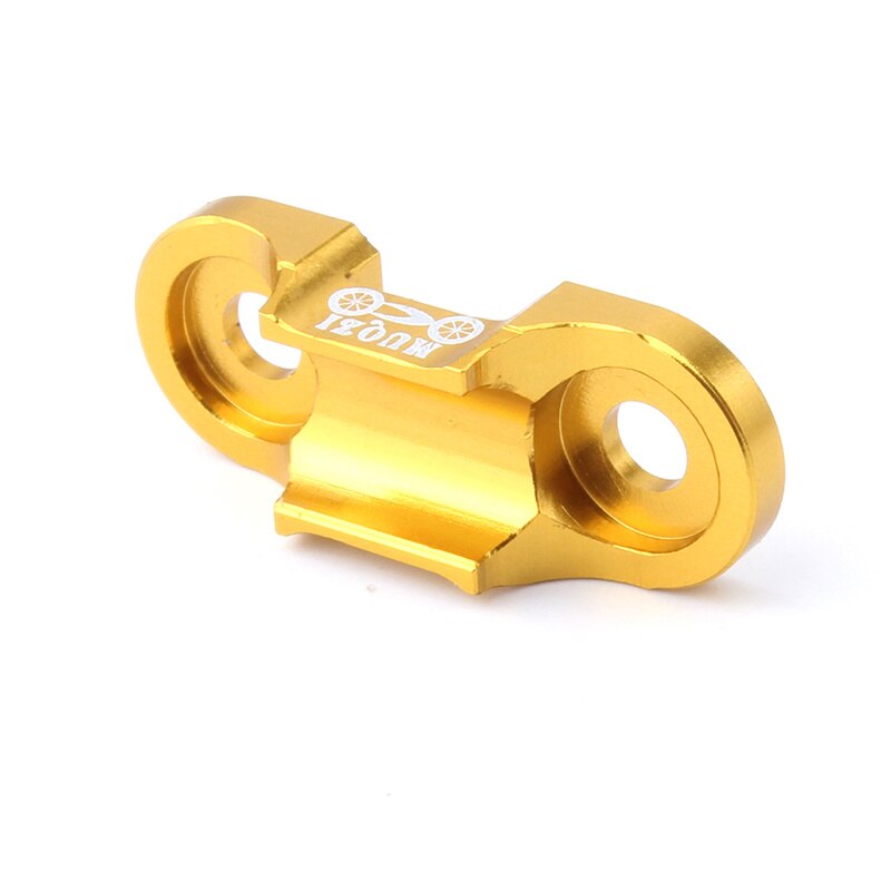 Bike Buckle Clip Bicycle Cable Guide Holder Wire Adapter C-Clip Tidy Housing Components Threaded Base Cycling Accessories: Gold