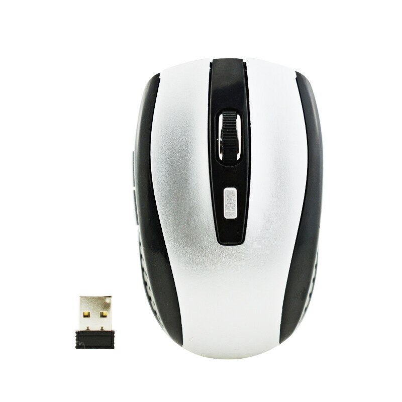 Universel ordinateur sans fil souris 2.4G bureau souris de jeu avec récepteur USB souris sans fil optique ordinateur portable universel