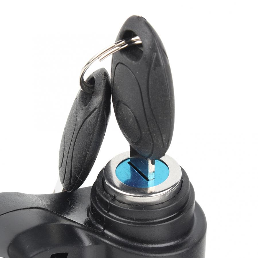 Electric Vehicle LCD Display Panel Thumb Throttle Voltage Voltmeter Key Switch Lock with Power Switch for Electric Bike Scooter