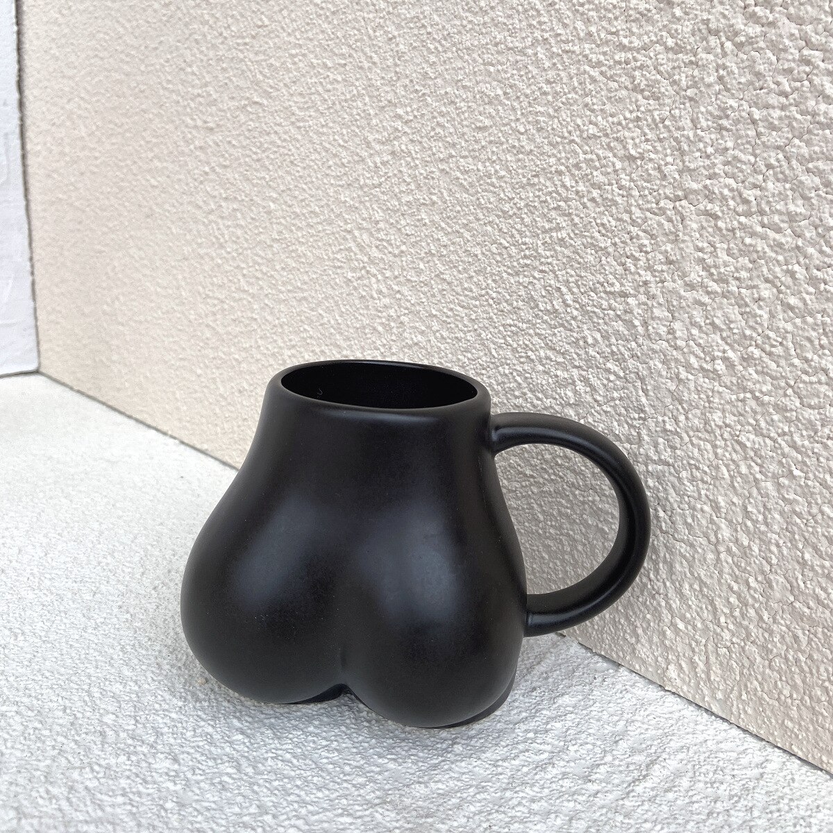 Kropsform kaffekrus sjov kvinde krop røv numseform kaffe mælkekop nordisk spisebord dekoration tilbehør keramik kopper