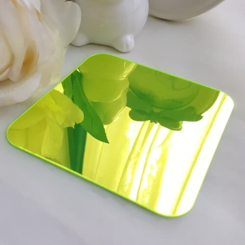 Spiegel Aufkleber Aufkleber Badezimmer Zimmer Dekoration 3D Lange Volle Körper Zauberstab Gespiegelt Klebstoff Pferd Kalligraphie Ich bin Galopp R073: fluoreszierend Grün / S 25cmX50cm