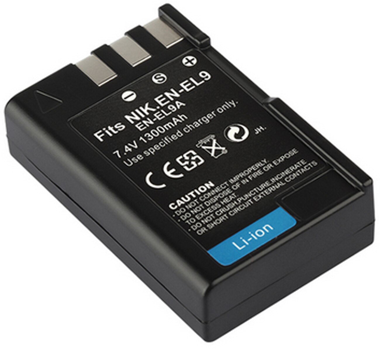 Cargador Blumax Para Nikon EN-EL9/EN-EL9e/EN-EL9a - Compatible Con D40, D3000, D5000