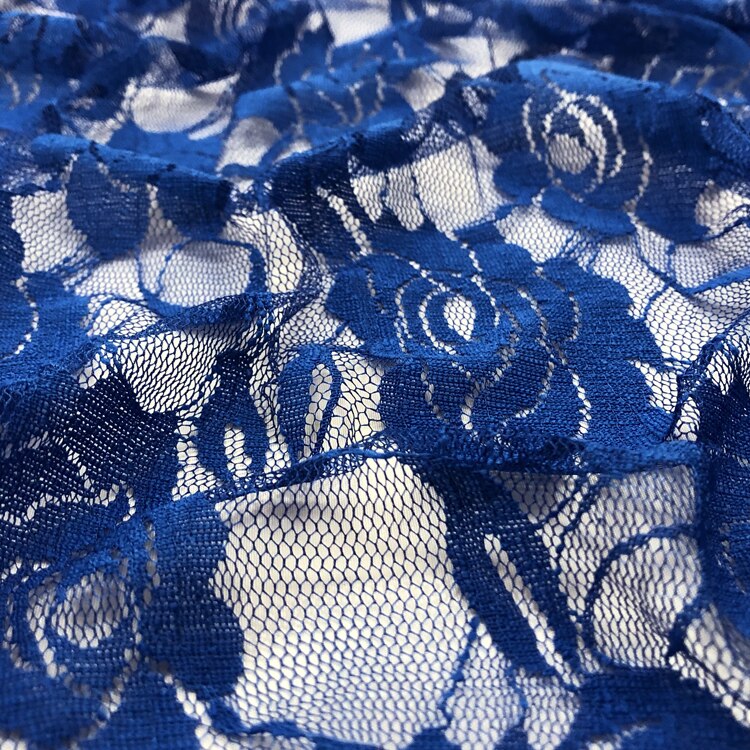 1*1.5 Meters Embroidery Eyelash Cotton Lace Fabric French Cord Lace Cloth Nigerian African Guipure Lace For Party Wedding Dress: 05