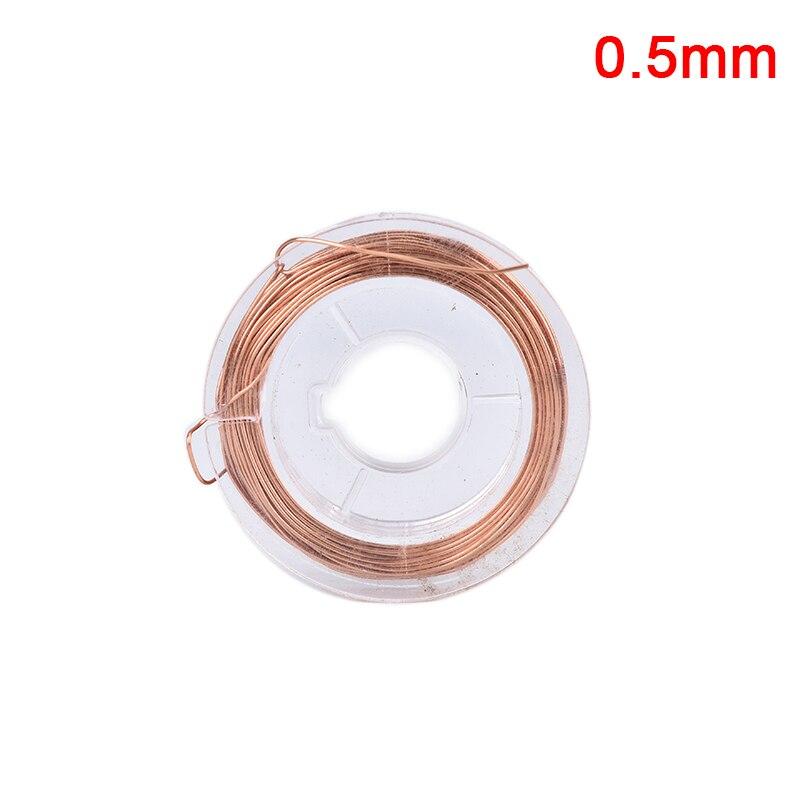10 meter 0.2mm 0.3mm 0.5mm 0.6mm magnettråd emaljerad koppartråd magnetisk spollindning för tillverkning av elektromagnetmotormodell: C
