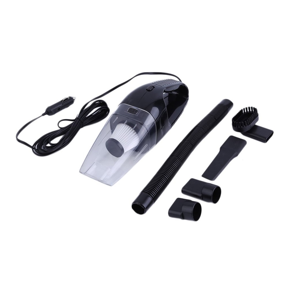 Portable Car Vacuum Cleaner 12V 120W Dirt Dust Cleaner Collector Auto Car Mini Handheld Cleaning Appliances Low Noise