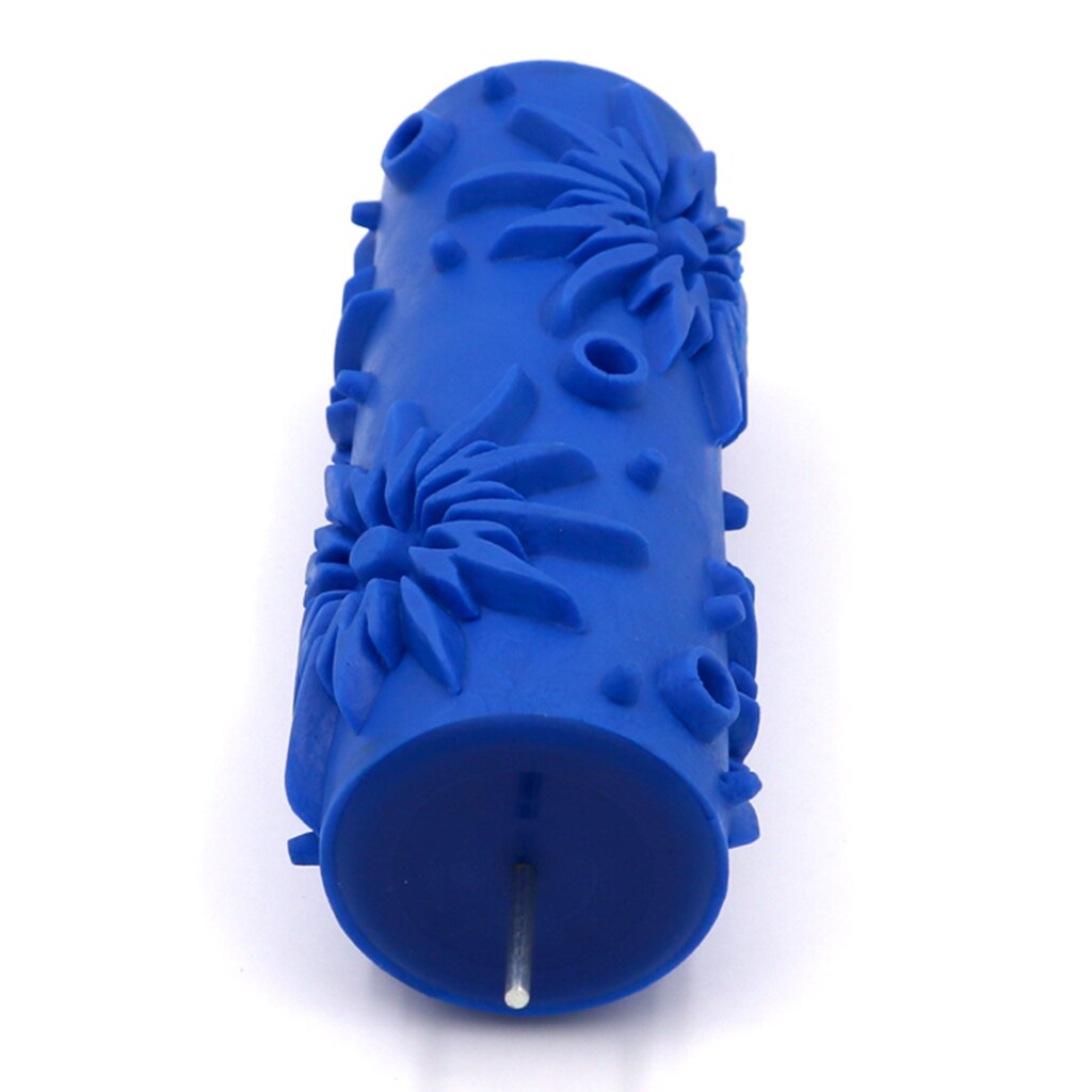 15cm Rubber Embossed Paint Roller - can be Used with Both Texture Paint and Water-Based Paint Make the Wall Look Like Wallpaper