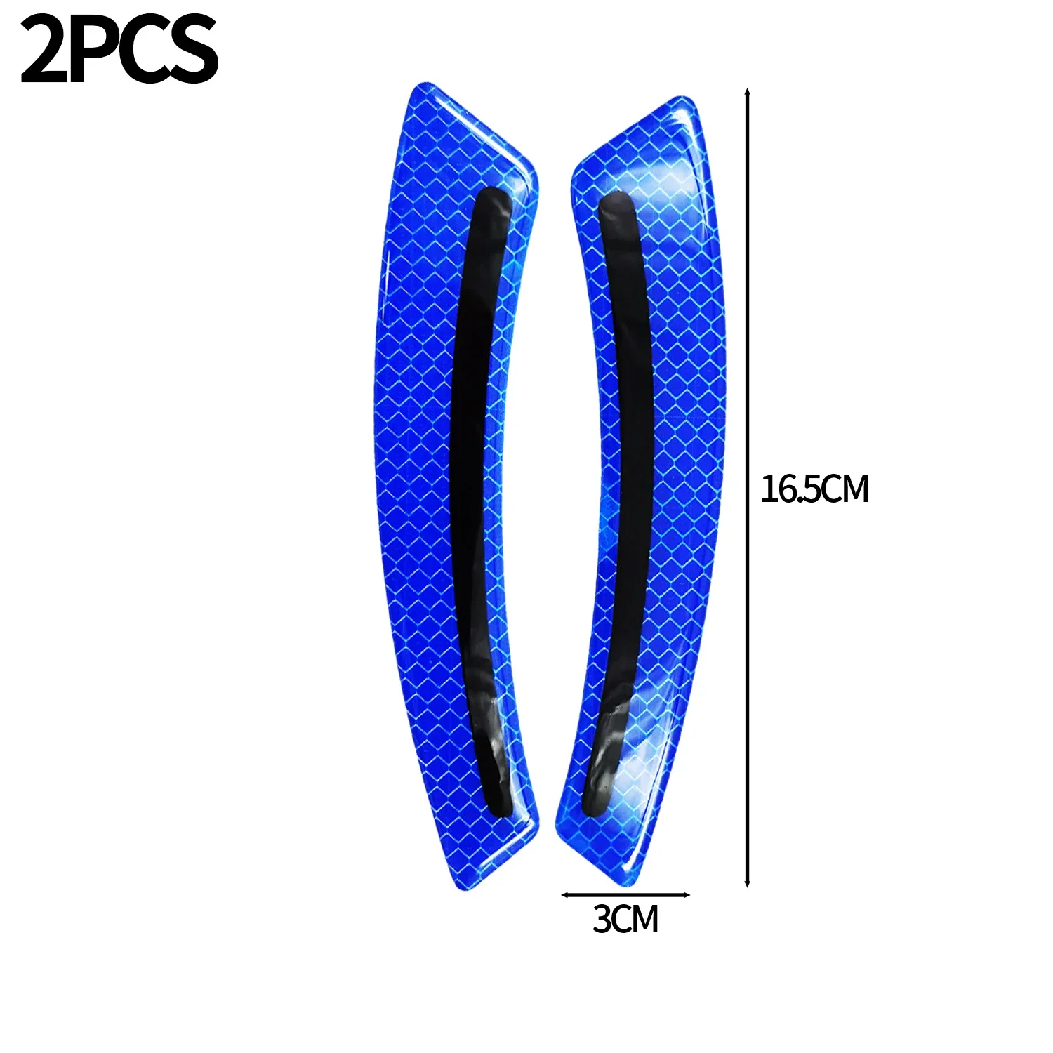 Car Wheel Eyebrow Anti-collision Strip Luminous Reflective Car Sticker Anti-collision Scratch Night Driving Safety Guard Sticker: green