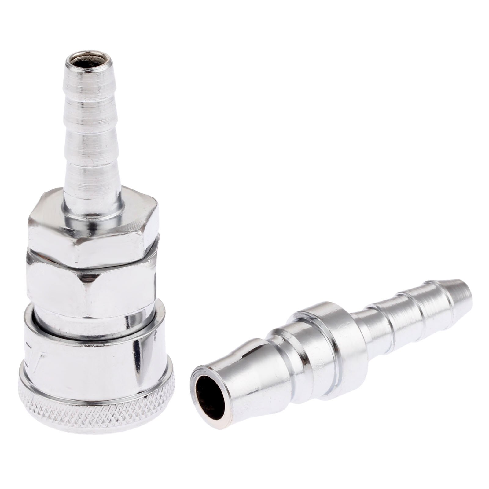 2 ks železná pneumatická armatúra vzduchová hadica konektor kompresora rýchloupínacia spojka vzduchové armatúry pre 8mm hadice  sh20 ph20