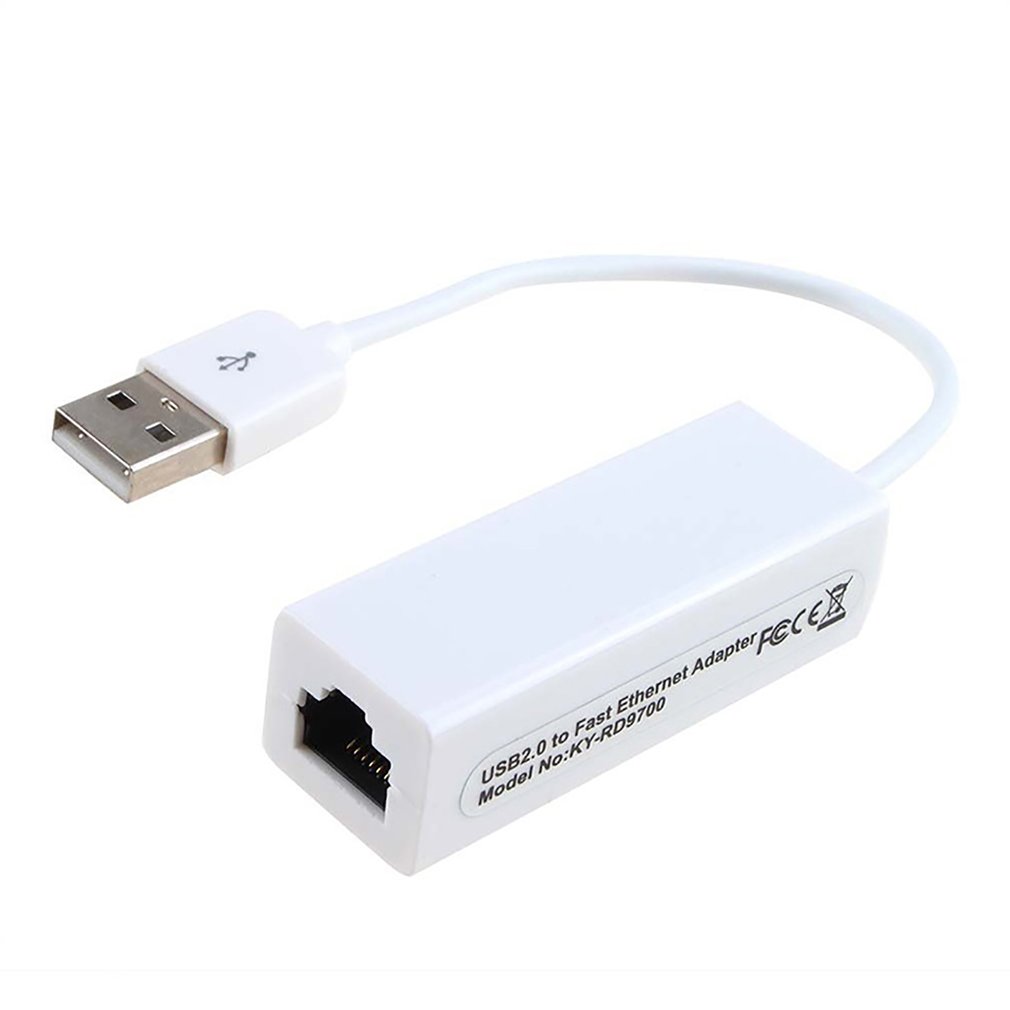 イーサネットアダプタネットワークカードusb 2.0 RJ45 lan有線ネットワークカードwindows 7/8/10/xp: Default Title