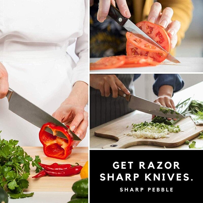 Whetstone 5000/10000 Sandstone, 2-Sided Polishing Kit, Water-Polishing Tool for Kitchen Cutlery and Outdoor Blades