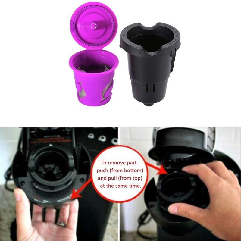 ! Holder Replacement Part And Reusable K Cup Coffee Filter For Keurig K10 K40 K55 K65 K70 K77 K79 B31 B40 B45 B50 B60 B