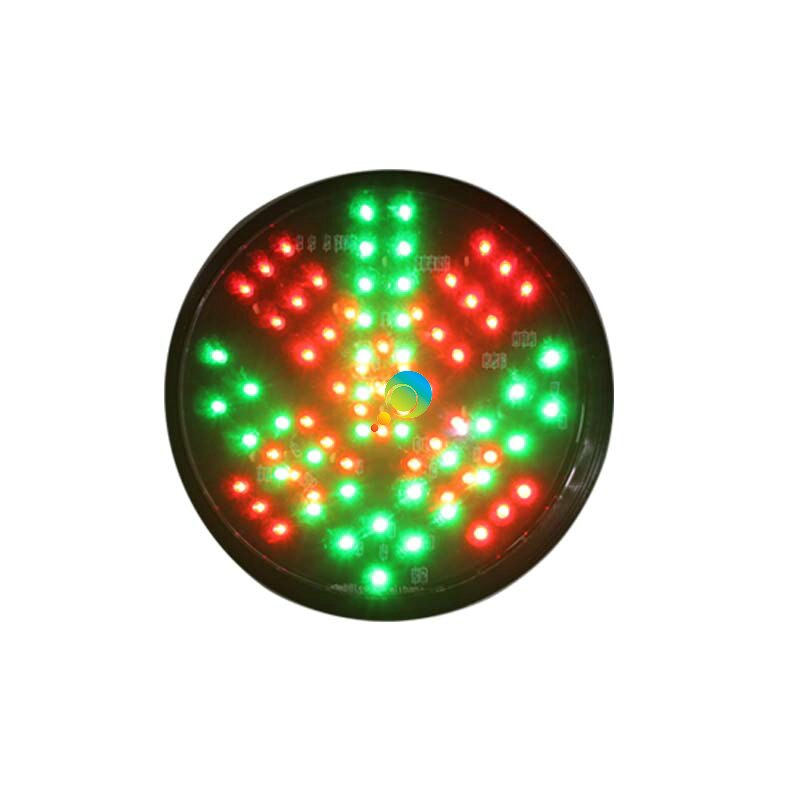 DC12V Bi Kleur 200Mm Rode Kruis Groene Pijl Led Stoplicht Signaal Lamp